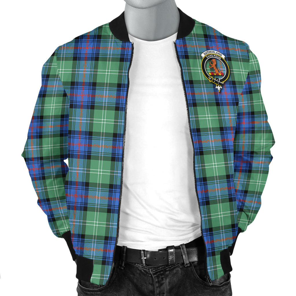 sutherland-ancient-tartan-bomber-jacket-with-family-crest