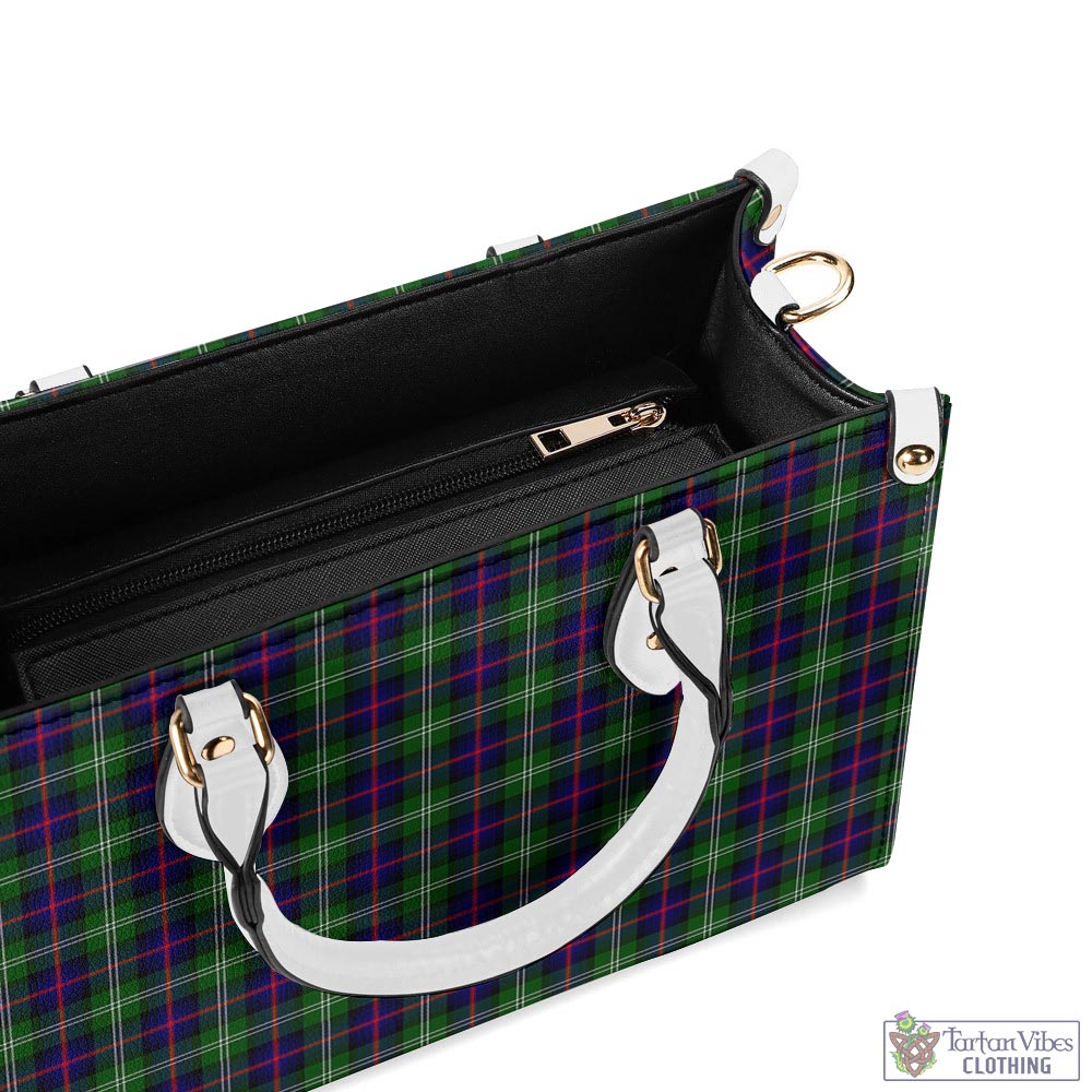 Tartan Vibes Clothing Sutherland Modern Tartan Luxury Leather Handbags