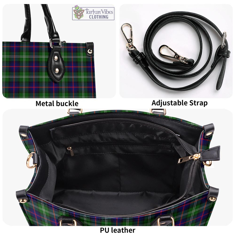 Tartan Vibes Clothing Sutherland Modern Tartan Luxury Leather Handbags