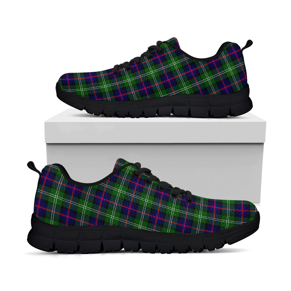 Sutherland Tartan Sneakers Kid's Sneakers - Tartan Vibes Clothing