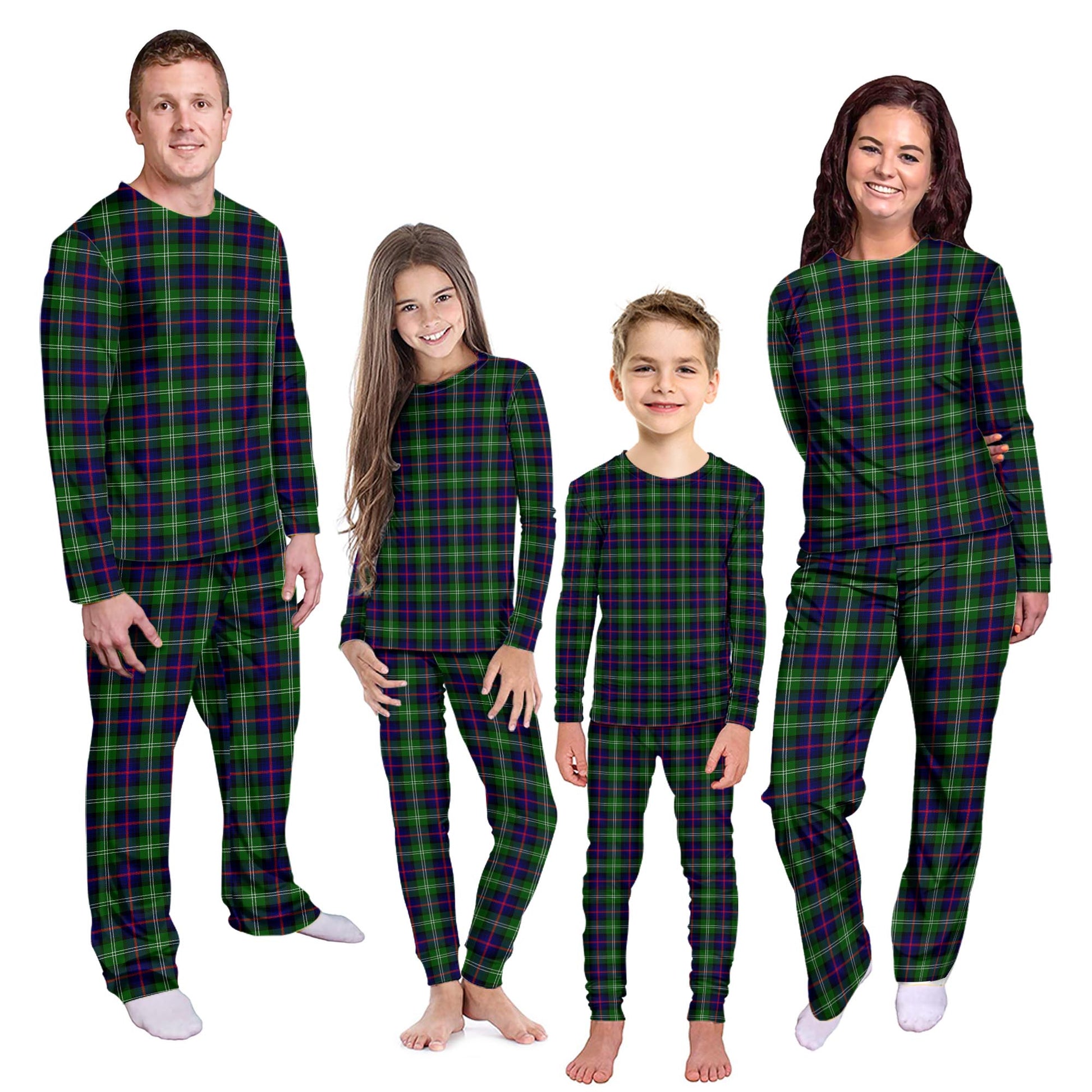 Sutherland Tartan Pajamas Family Set Kid - Tartan Vibes Clothing