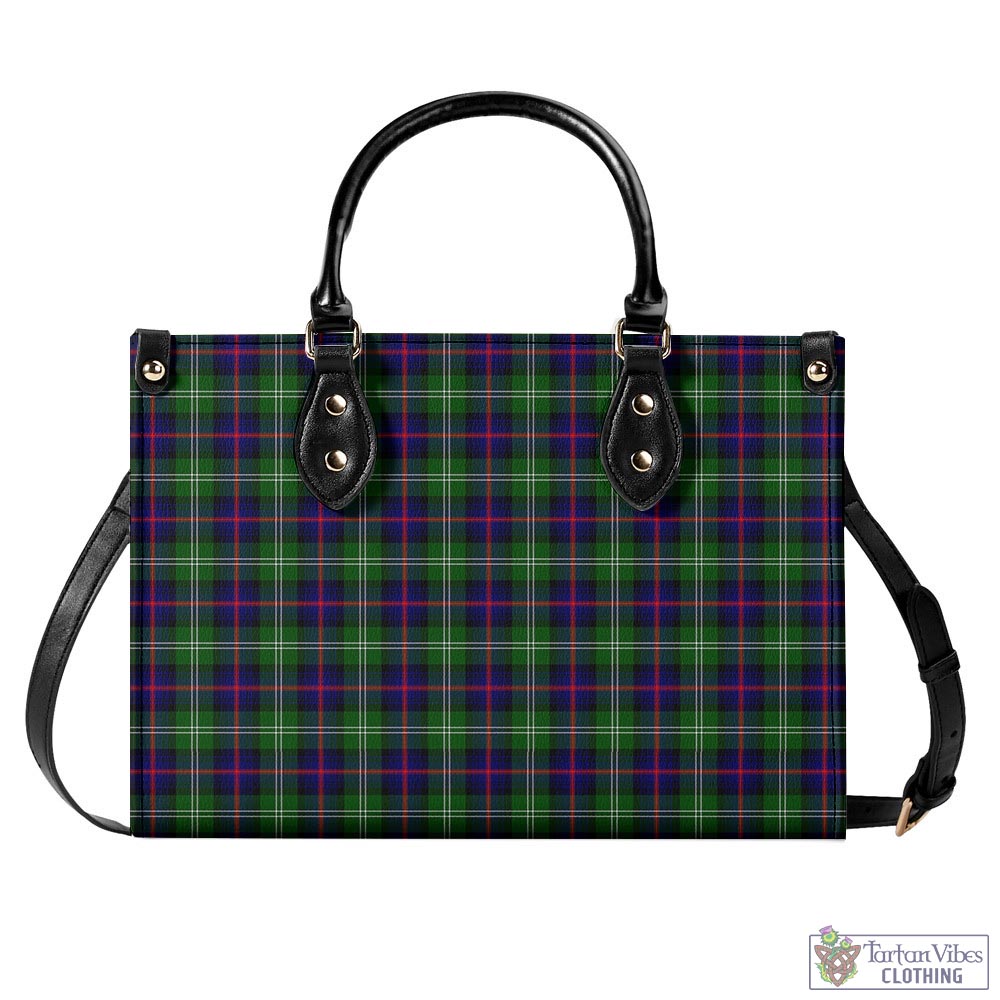 Tartan Vibes Clothing Sutherland Modern Tartan Luxury Leather Handbags