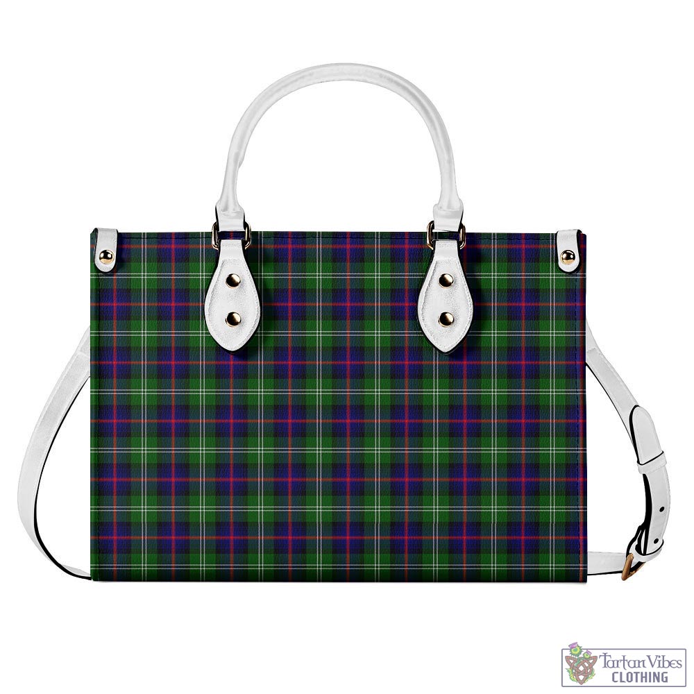 Tartan Vibes Clothing Sutherland Modern Tartan Luxury Leather Handbags