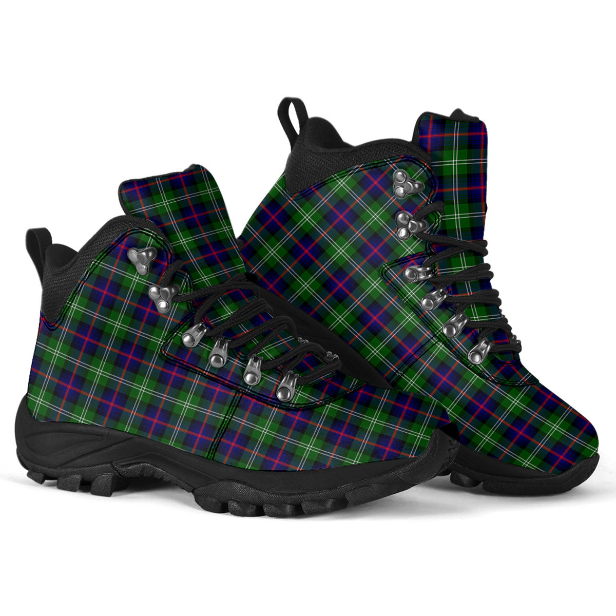 Sutherland Modern Tartan Alpine Boots - Tartanvibesclothing