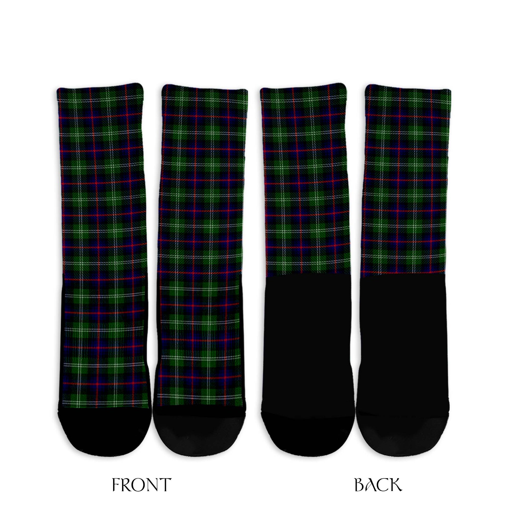 Sutherland Modern Tartan Crew Socks - Tartanvibesclothing