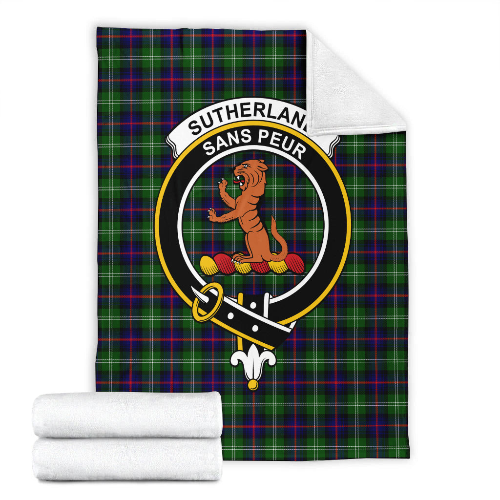 sutherland-modern-tartab-blanket-with-family-crest