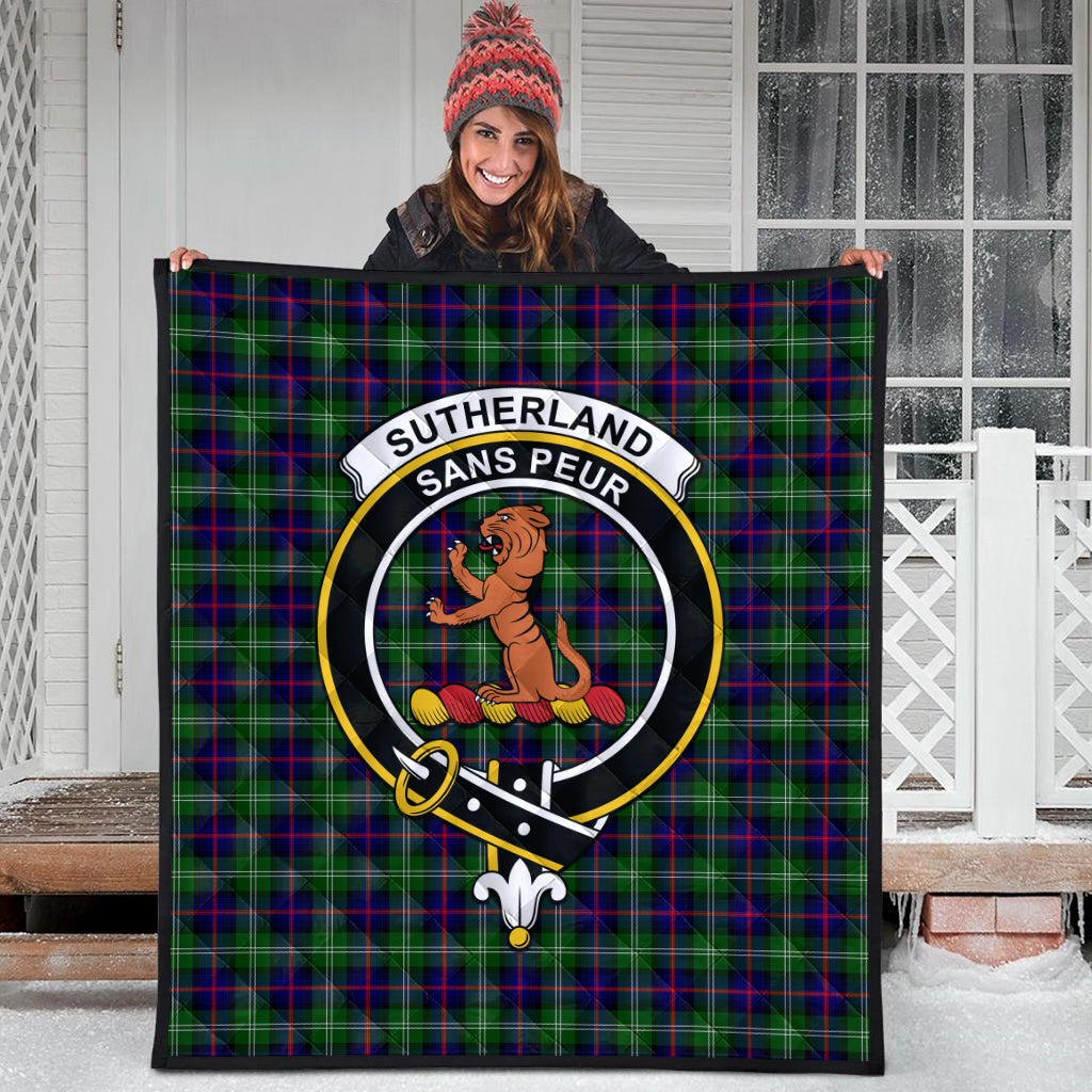 sutherland-modern-tartan-quilt-with-family-crest