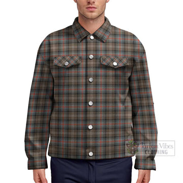 Sutherland Weathered Tartan Unisex Lapel Cotton Jacket