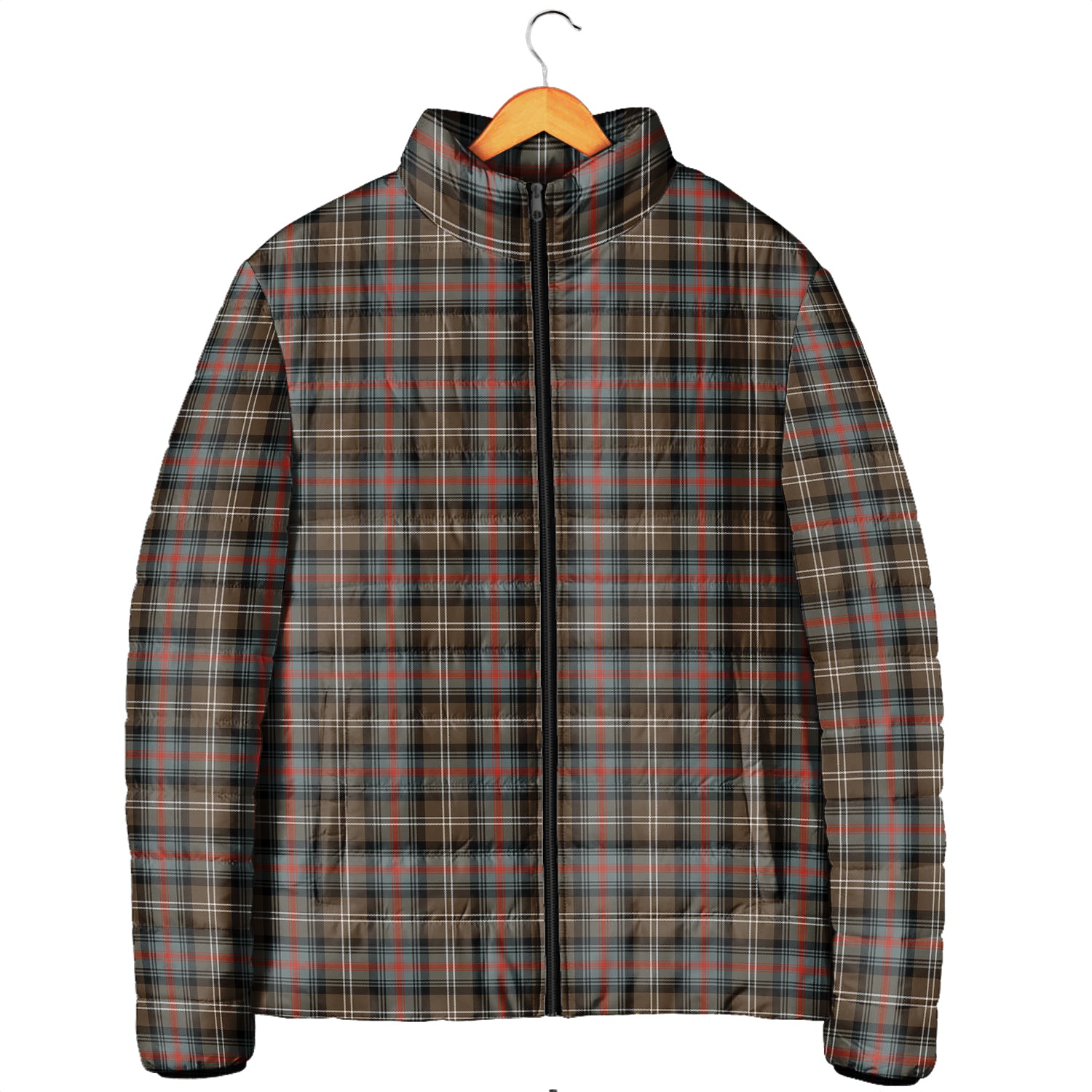 Sutherland Weathered Tartan Padded Jacket Men's Padded Jacket - Tartan Vibes Clothing