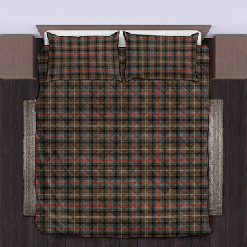 Sutherland Weathered Tartan Quilt Bed Set