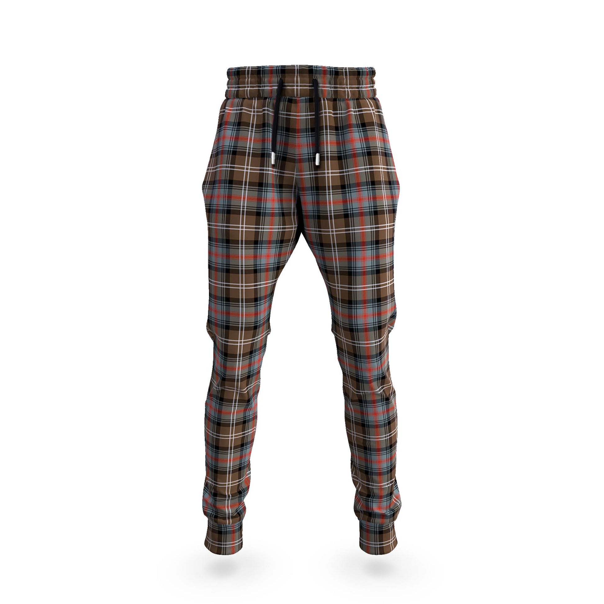 Sutherland Weathered Tartan Joggers Pants 5XL - Tartan Vibes Clothing