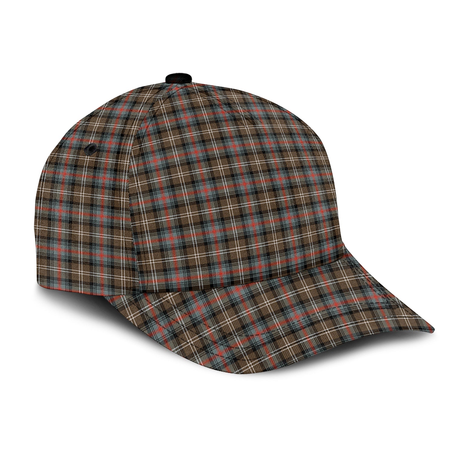 Sutherland Weathered Tartan Classic Cap - Tartan Vibes Clothing