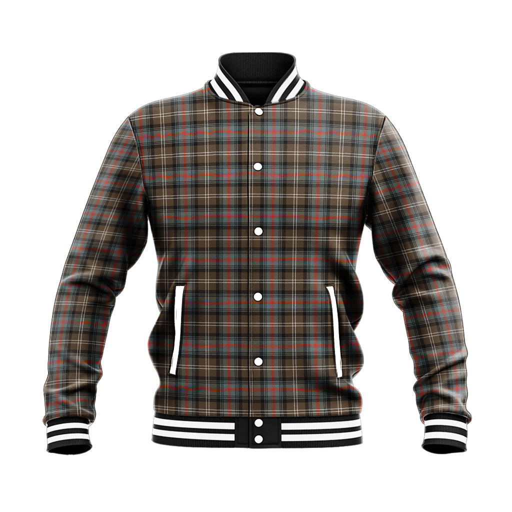 Sutherland Weathered Tartan Baseball Jacket - Tartan Vibes Clothing