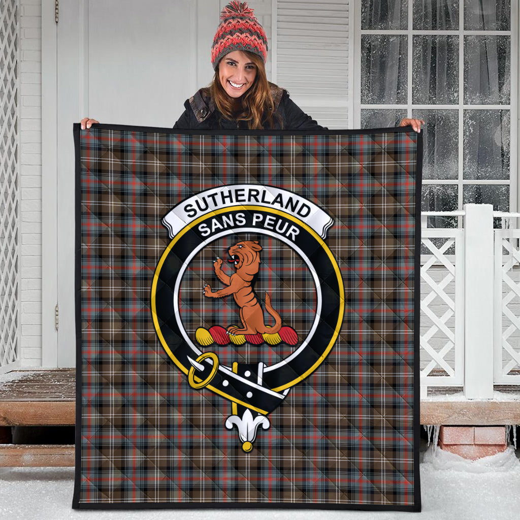 sutherland-weathered-tartan-quilt-with-family-crest