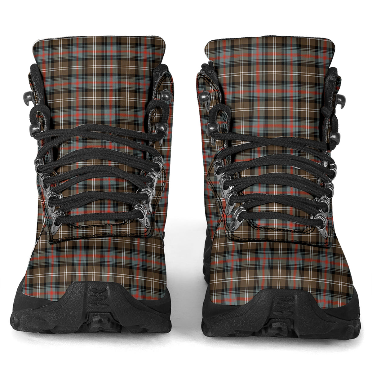 Sutherland Weathered Tartan Alpine Boots - Tartanvibesclothing