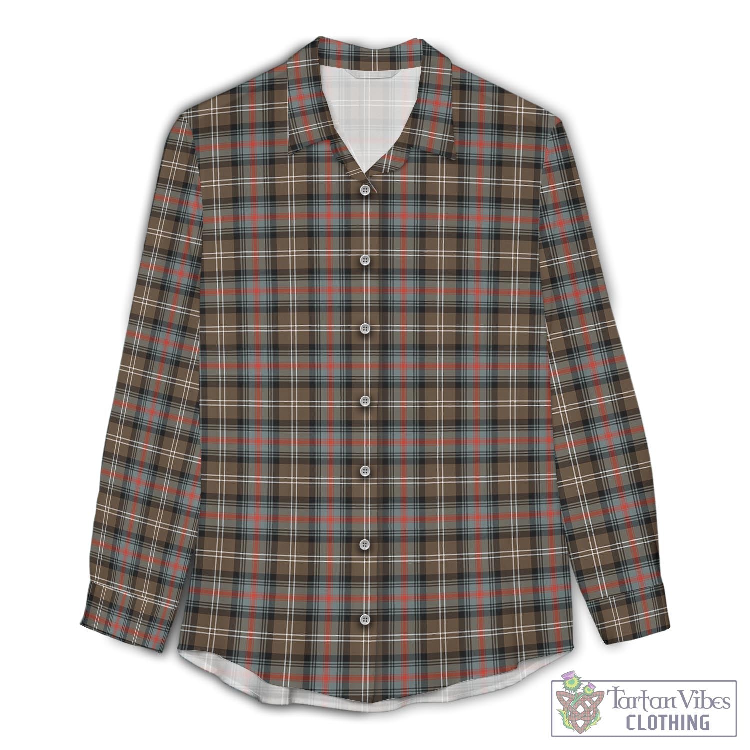 Sutherland Weathered Tartan Womens Casual Shirt