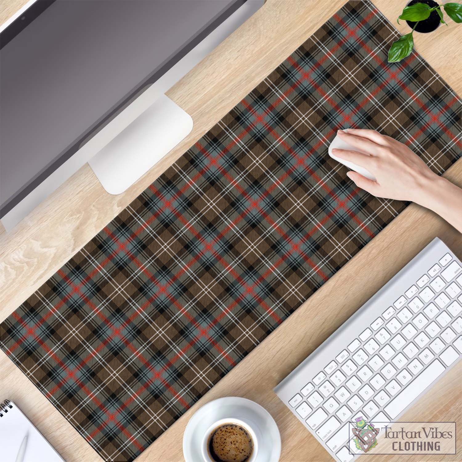 Tartan Vibes Clothing Sutherland Weathered Tartan Mouse Pad