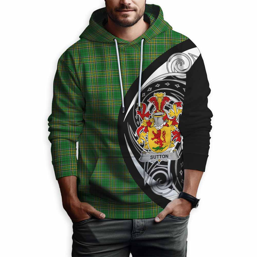 Sutton Irish Clan Hoodie Celtic Circle Style Pullover Hoodie - Tartan Vibes Clothing