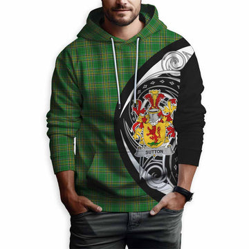 Sutton Irish Clan Hoodie Celtic Circle Style Pullover Hoodie - Tartan Vibes Clothing