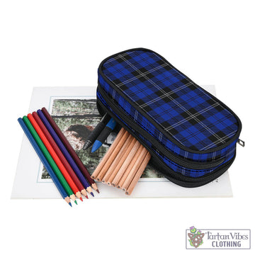 Swan Tartan Pen and Pencil Case