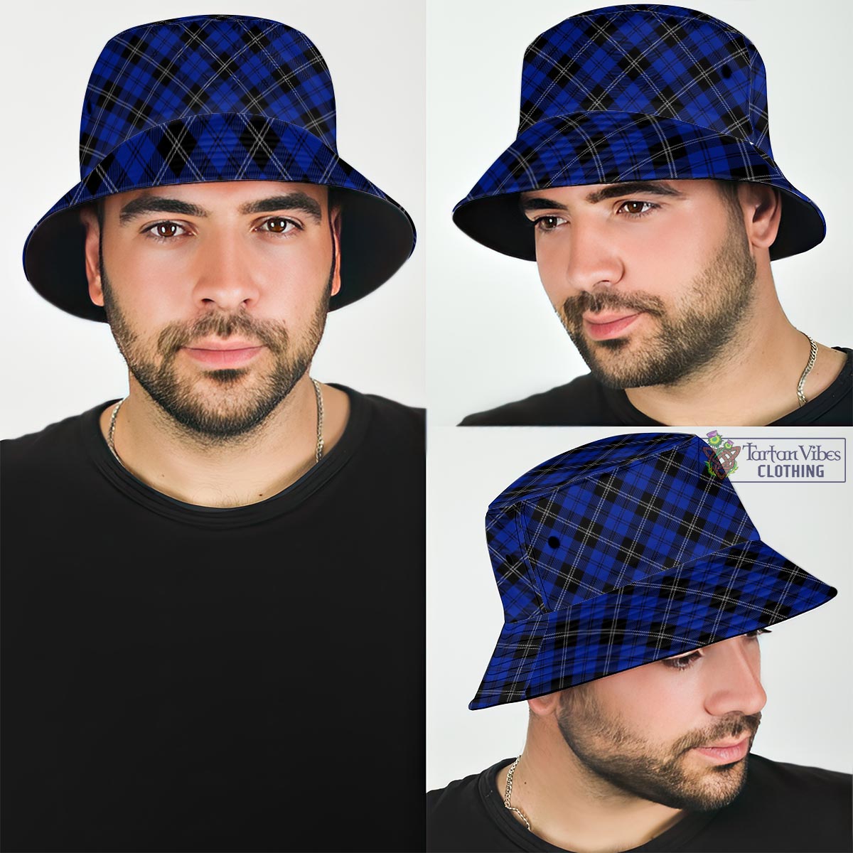 Tartan Vibes Clothing Swan Tartan Bucket Hat