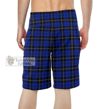 Swan Tartan Men's Board Shorts