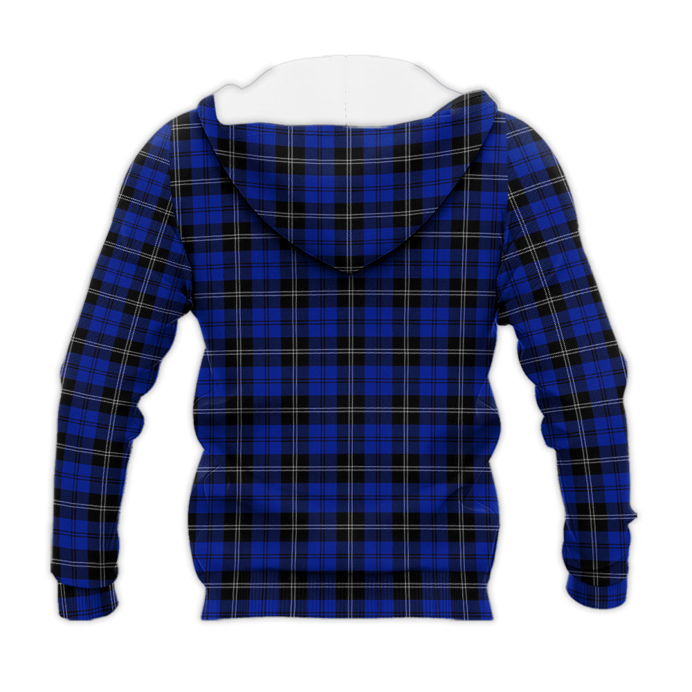 swan-tartan-knitted-hoodie