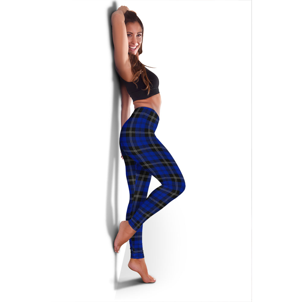 Swan Tartan Womens Leggings - Tartan Vibes Clothing