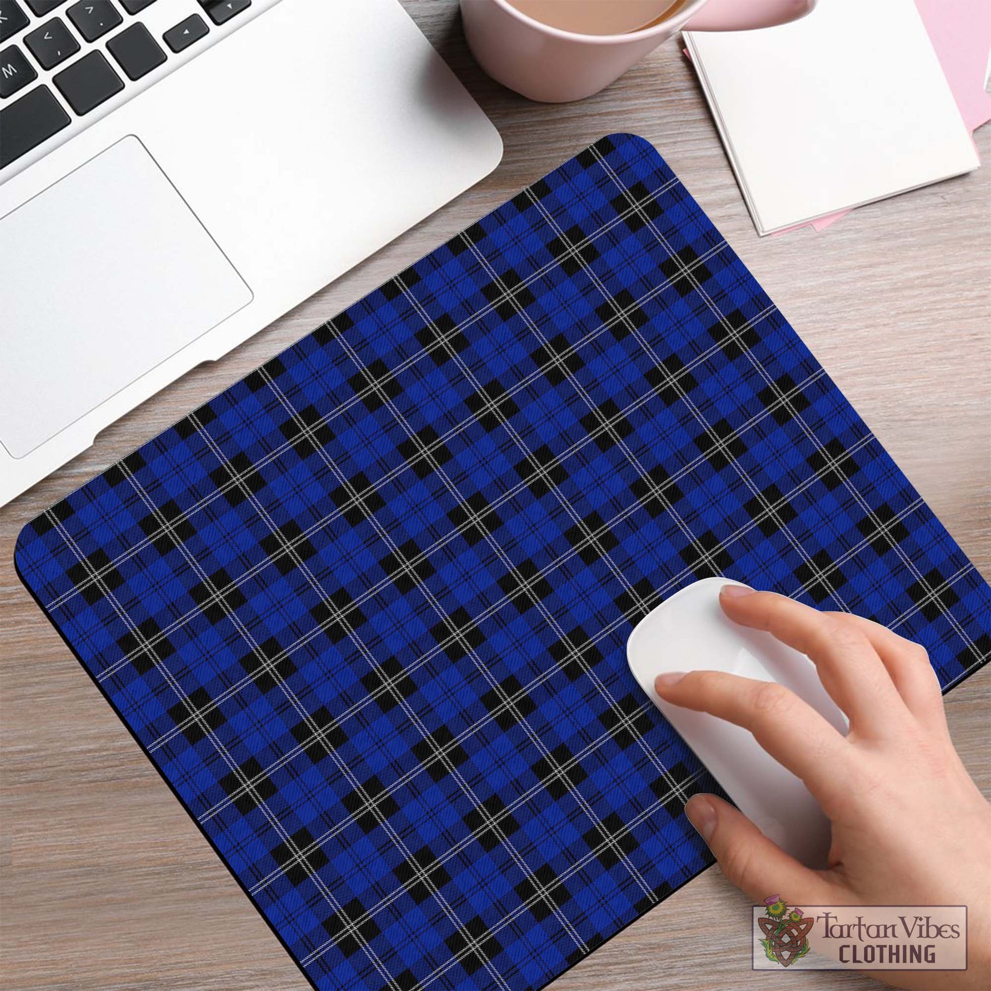 Tartan Vibes Clothing Swan Tartan Mouse Pad