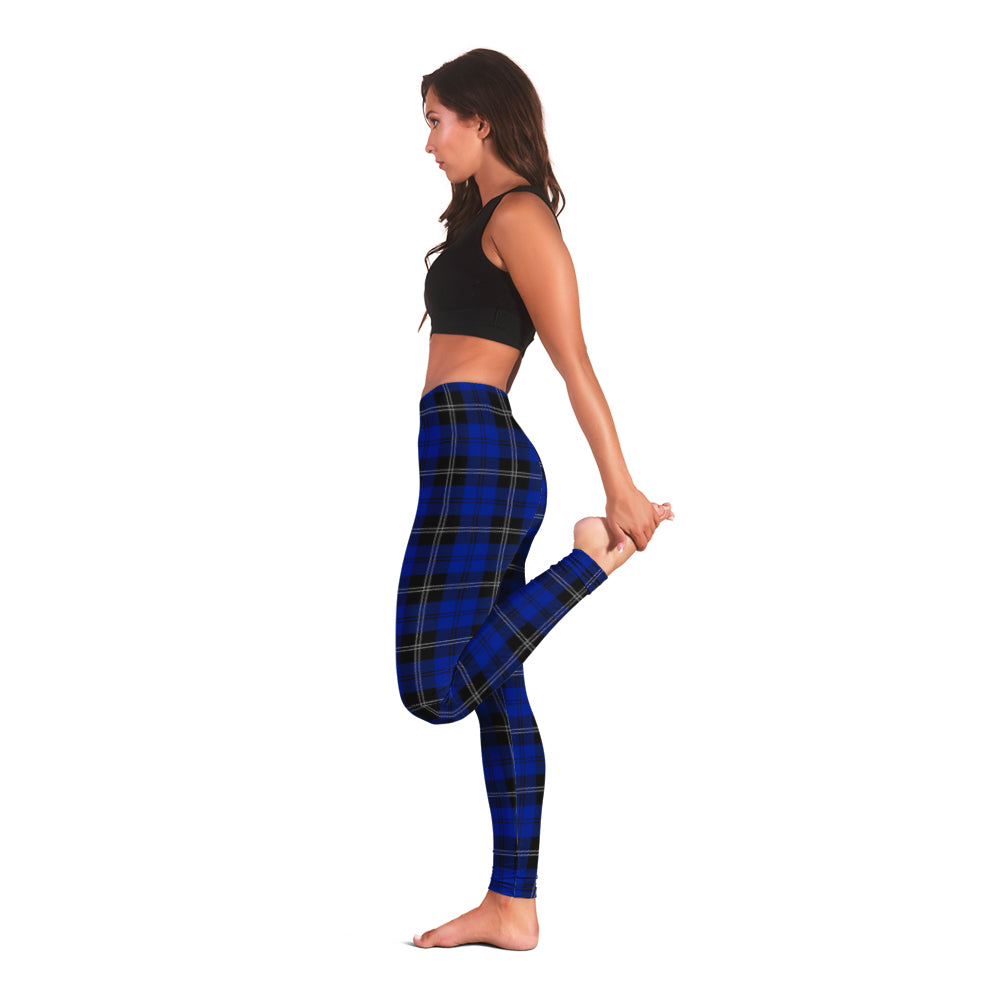 Swan Tartan Womens Leggings - Tartan Vibes Clothing