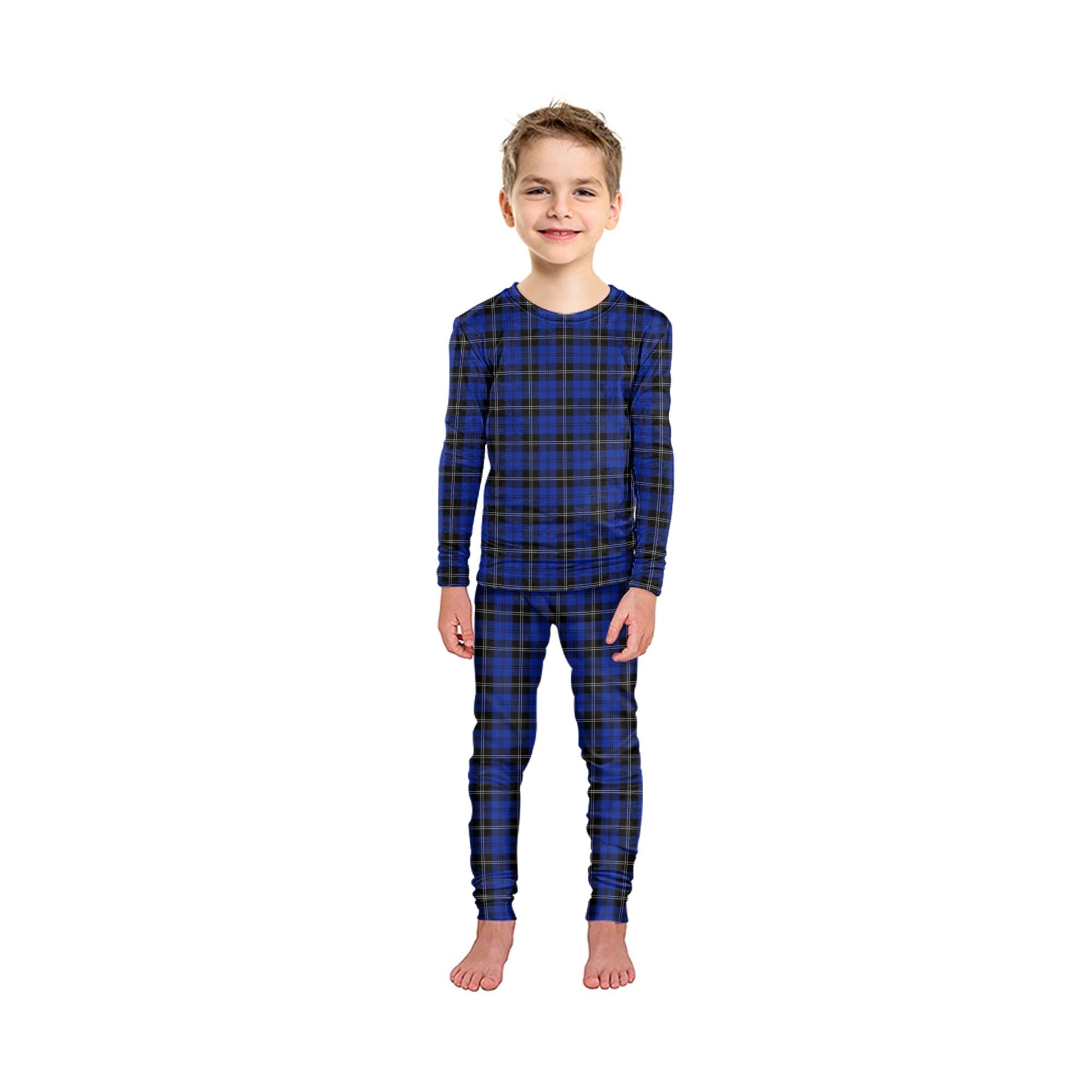 Swan Tartan Pajamas Family Set - Tartan Vibes Clothing