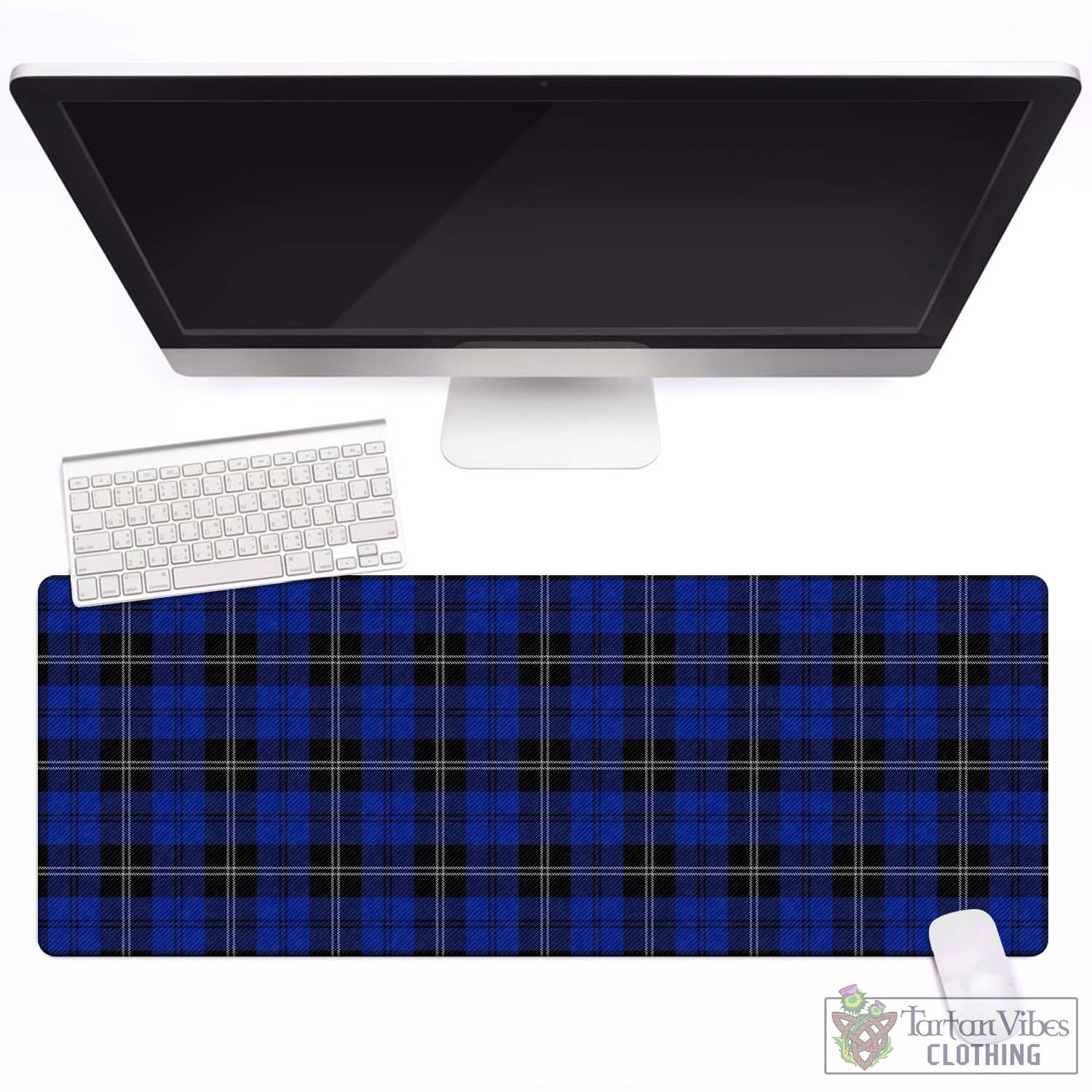 Tartan Vibes Clothing Swan Tartan Mouse Pad