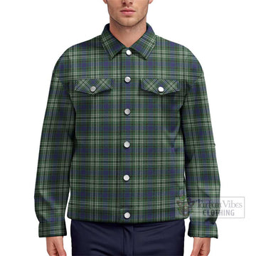 Swinton Tartan Unisex Lapel Cotton Jacket