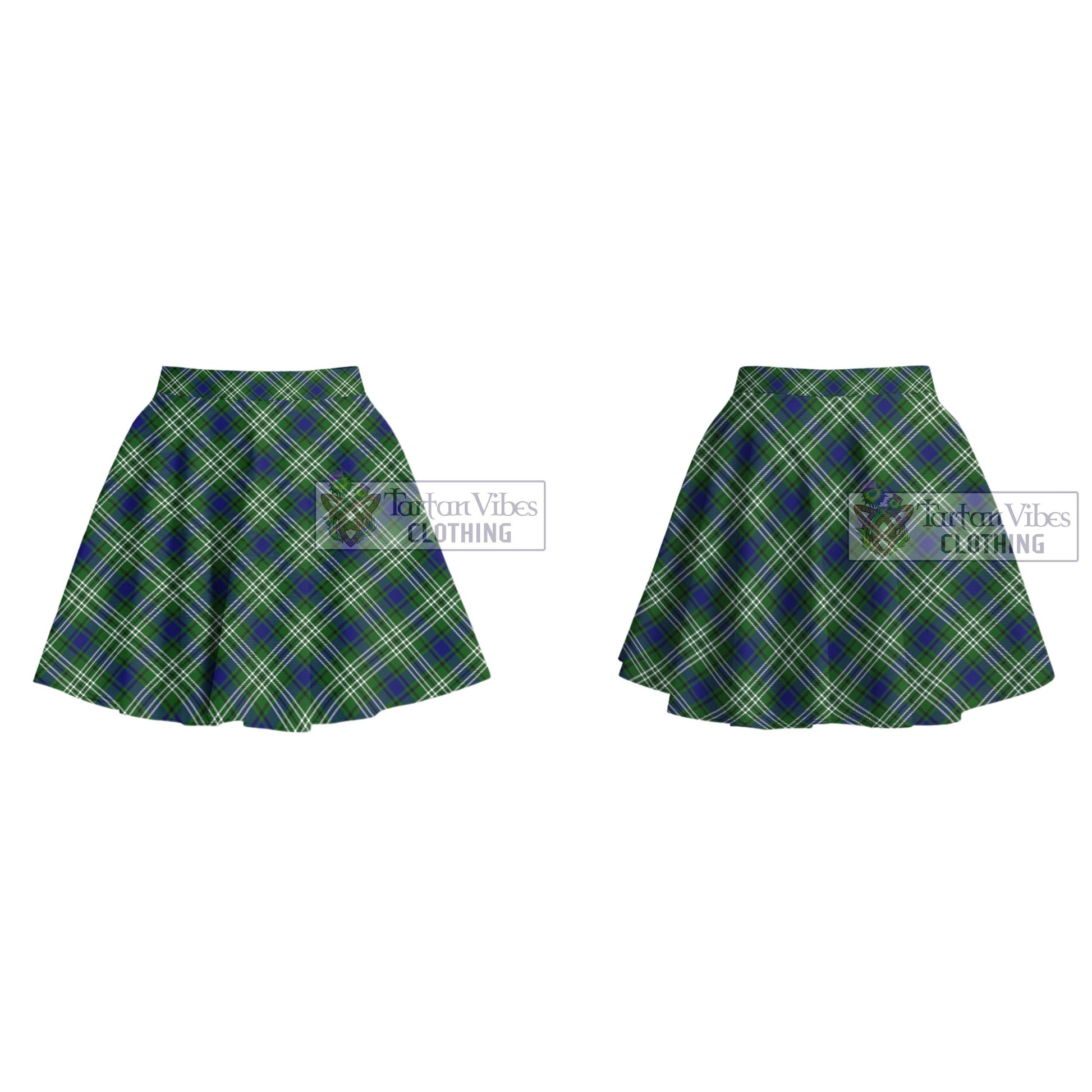 Tartan Vibes Clothing Swinton Tartan Women's Plated Mini Skirt