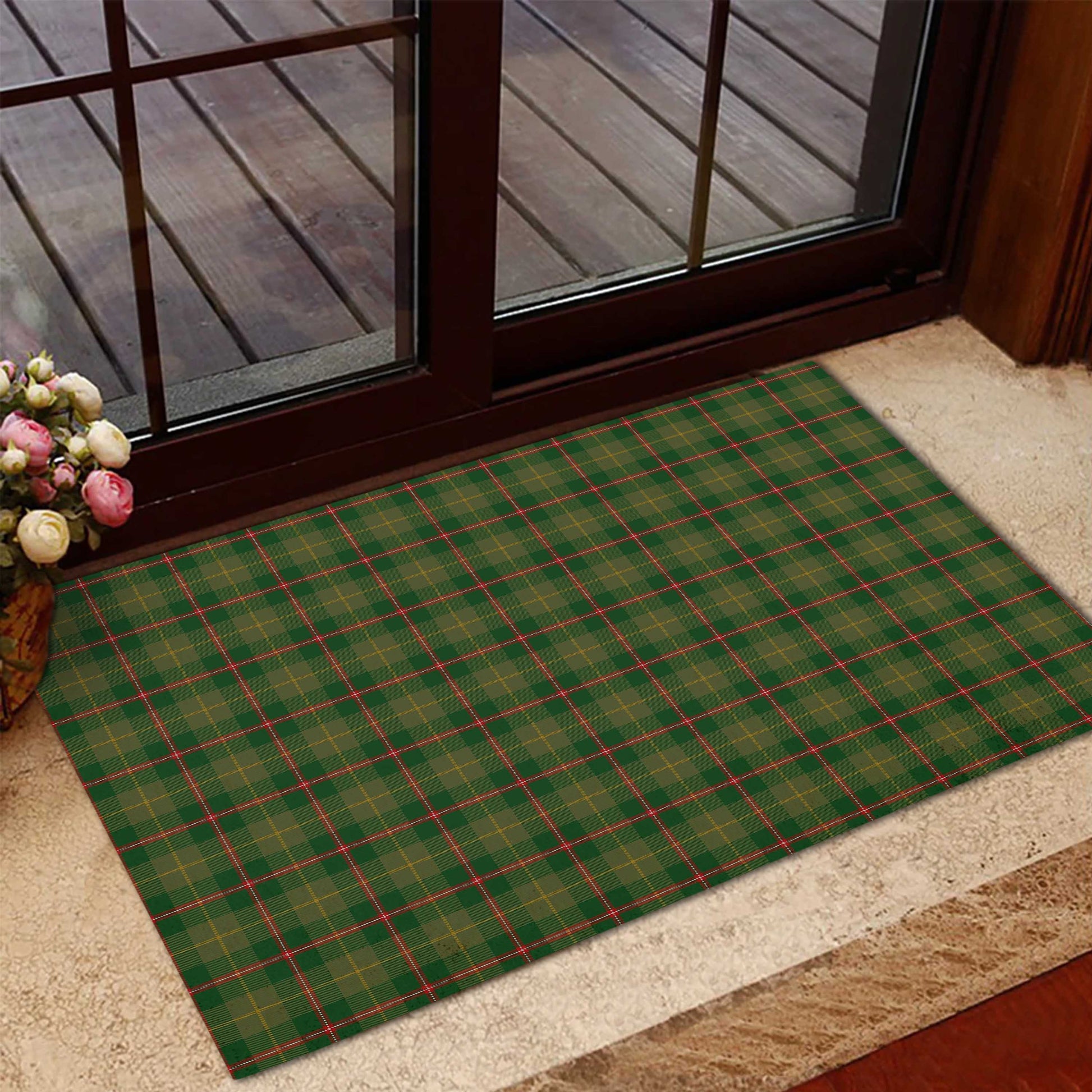 Symington Tartan Door Mat - Tartanvibesclothing Shop