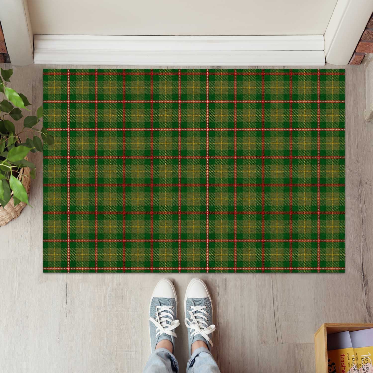 Symington Tartan Door Mat - Tartanvibesclothing Shop