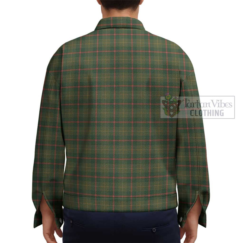 Symington Tartan Unisex Lapel Cotton Jacket - Tartan Vibes Clothing