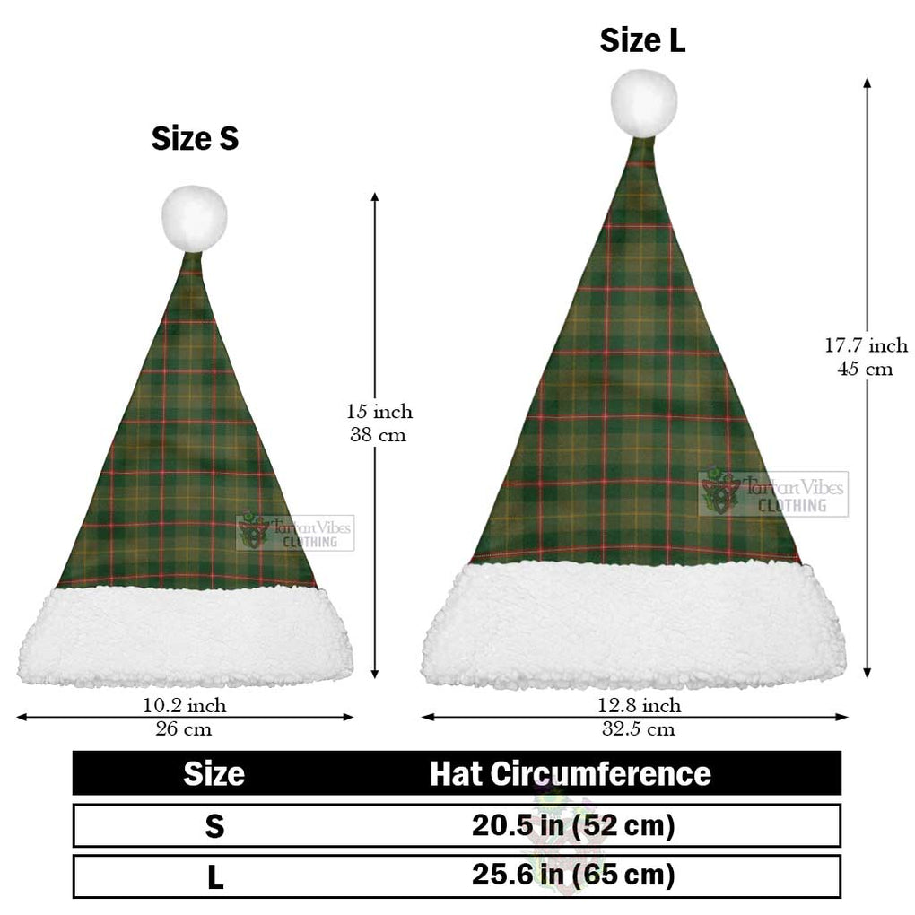 Tartan Vibes Clothing Symington Tartan Christmas Santa Hats