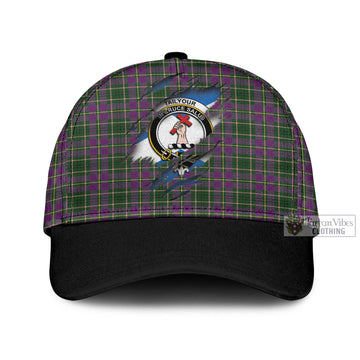 Tailylour Tartan Classic Cap with Family Crest In Me Style