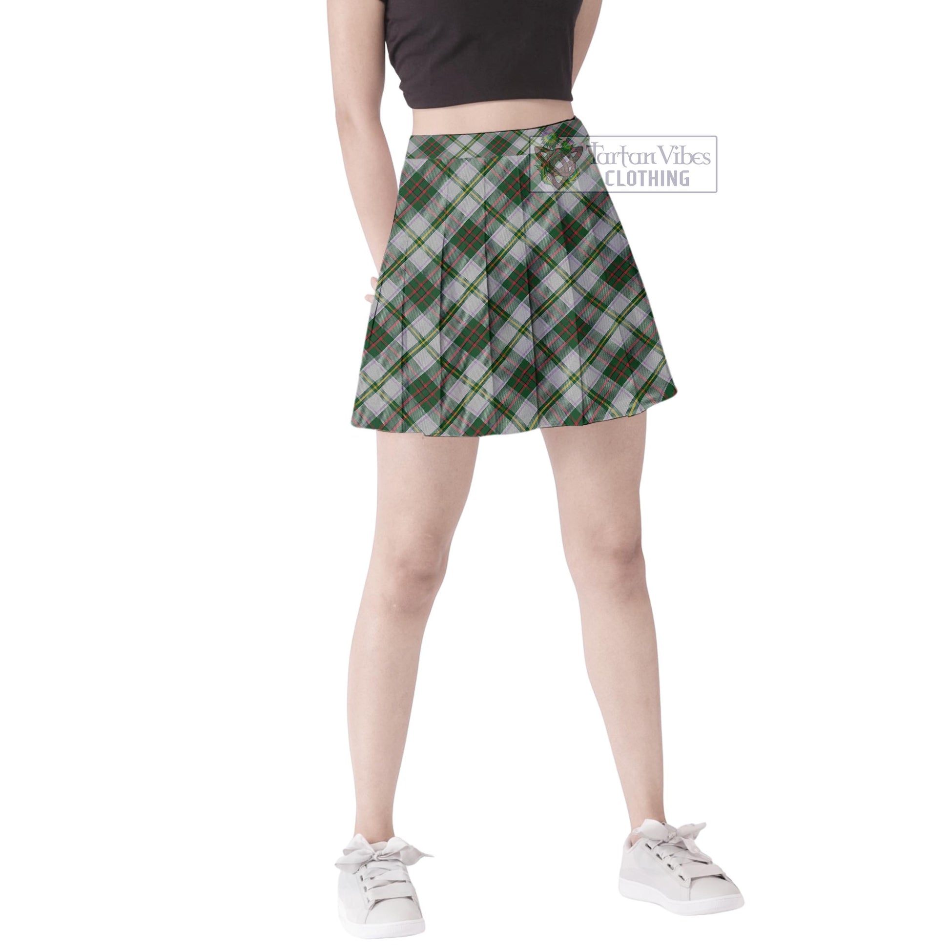 Tartan Vibes Clothing Tailylour Dress Tartan Women's Plated Mini Skirt