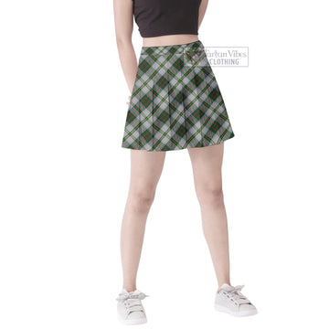 Tailylour Dress Tartan Women's Plated Mini Skirt Cross Style