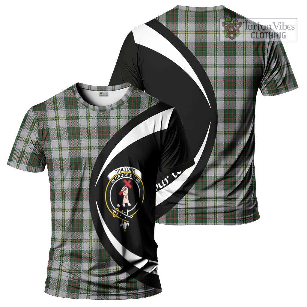 Tartan Vibes Clothing Tailylour Dress Tartan T-Shirt with Family Crest Circle Style