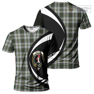 Tailylour Dress Tartan T-Shirt with Family Crest Circle Style