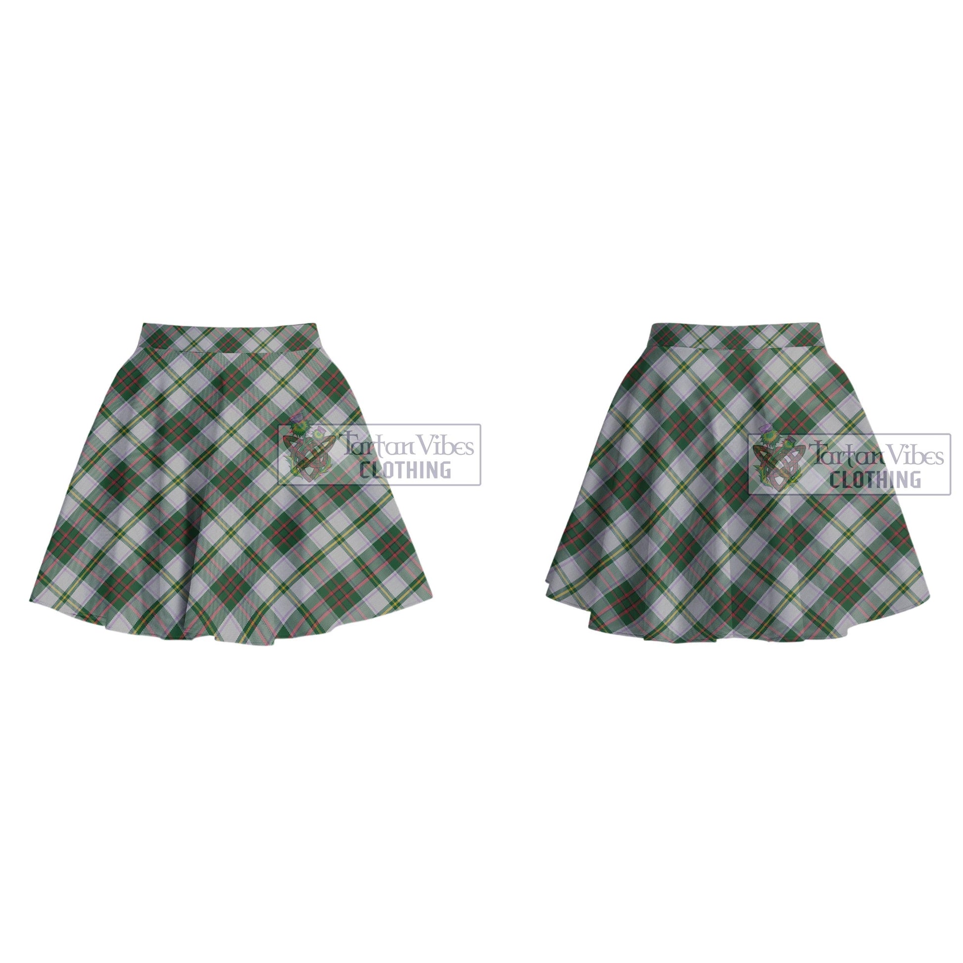 Tartan Vibes Clothing Tailylour Dress Tartan Women's Plated Mini Skirt