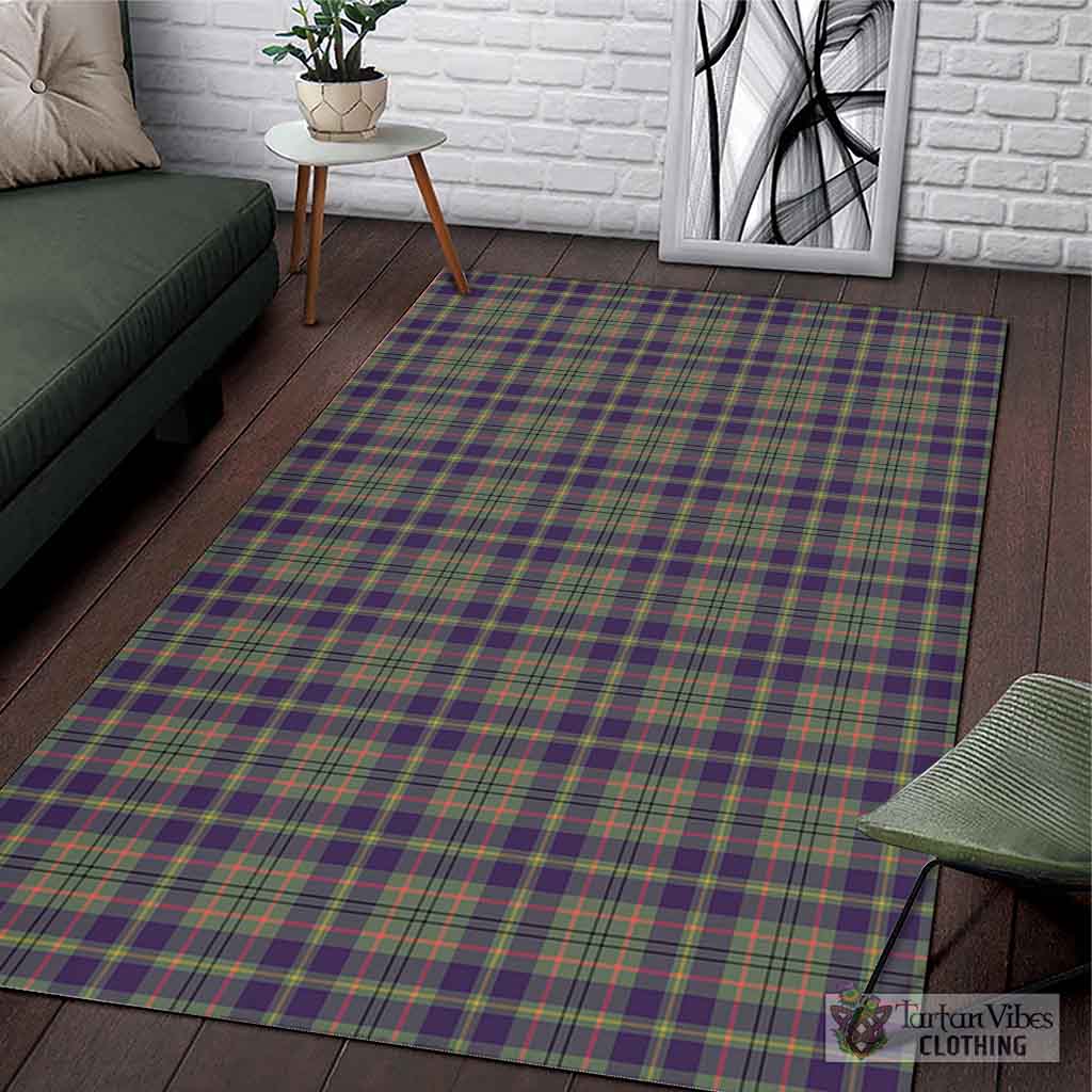 Tartan Vibes Clothing Tailylour Weathered Tartan Area Rug