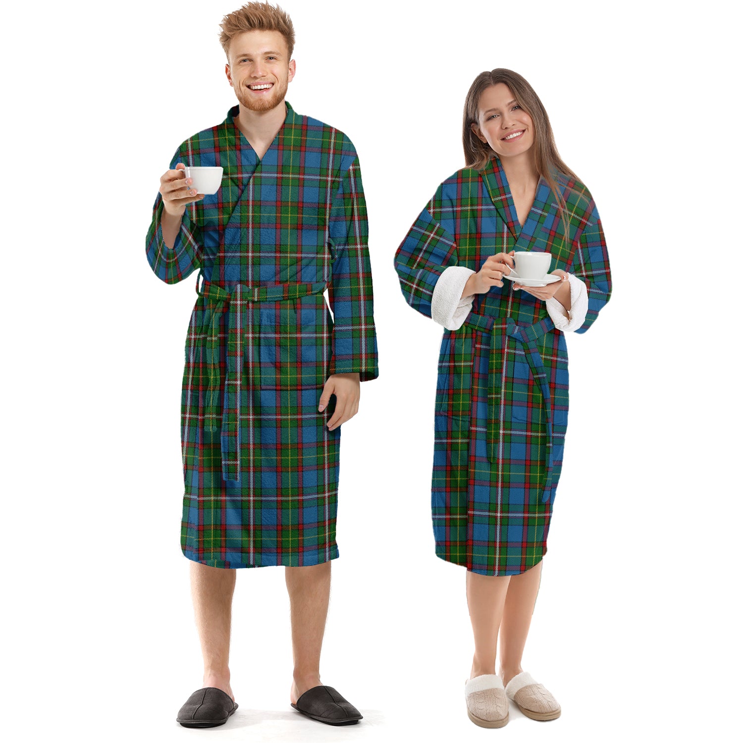 Tait Tartan Bathrobe Unisex S - Tartan Vibes Clothing