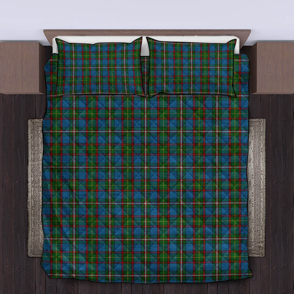 Tait Tartan Quilt Bed Set King - Tartan Vibes Clothing