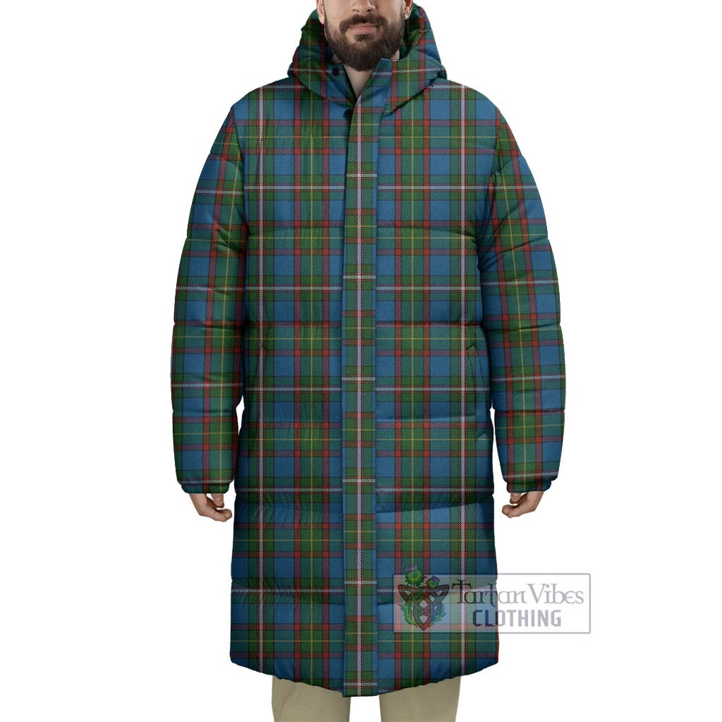 Tartan Vibes Clothing Tait Tartan Long Down Jacket