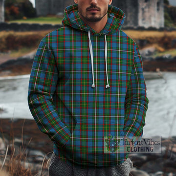 Tait Tartan Cotton Hoodie