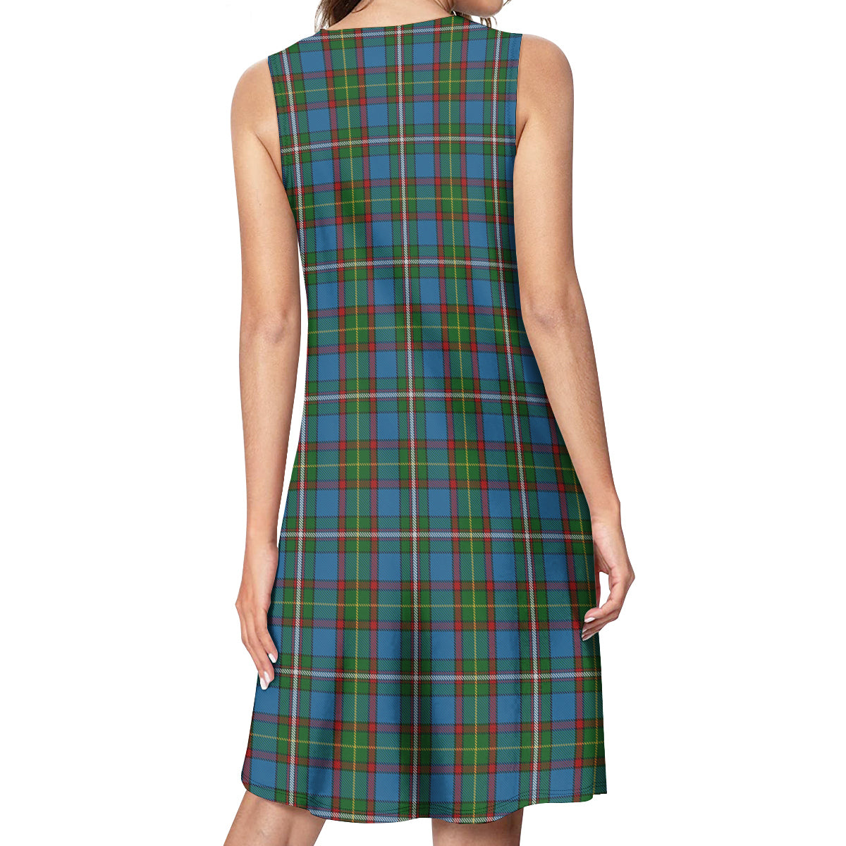 Tait Tartan Womens Casual Dresses - Tartanvibesclothing